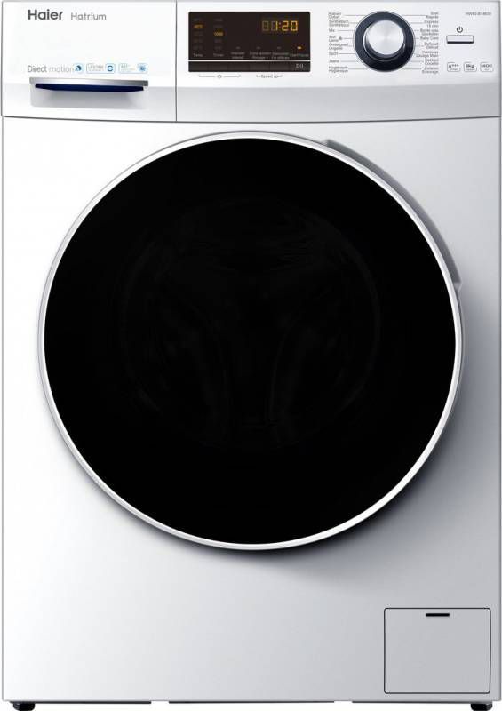 Haier HW80-B14636 Wasmachines Wit