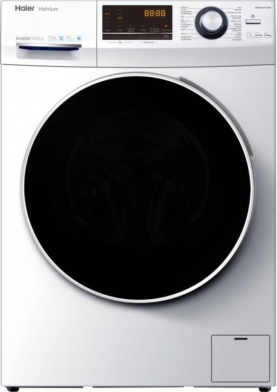 Haier HWD90-BP14636N Wasdroogcombinaties Wit