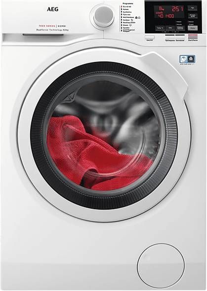 AEG L7WB86GW DualSense Was droogcombinatie Wit