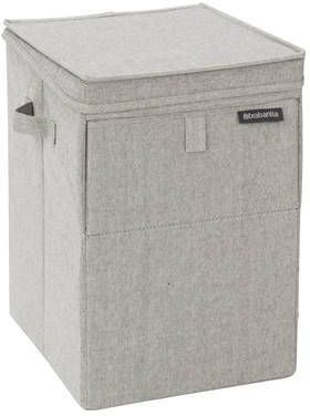 Brabantia Wasbox Stapelbaar 35 Liter Grey
